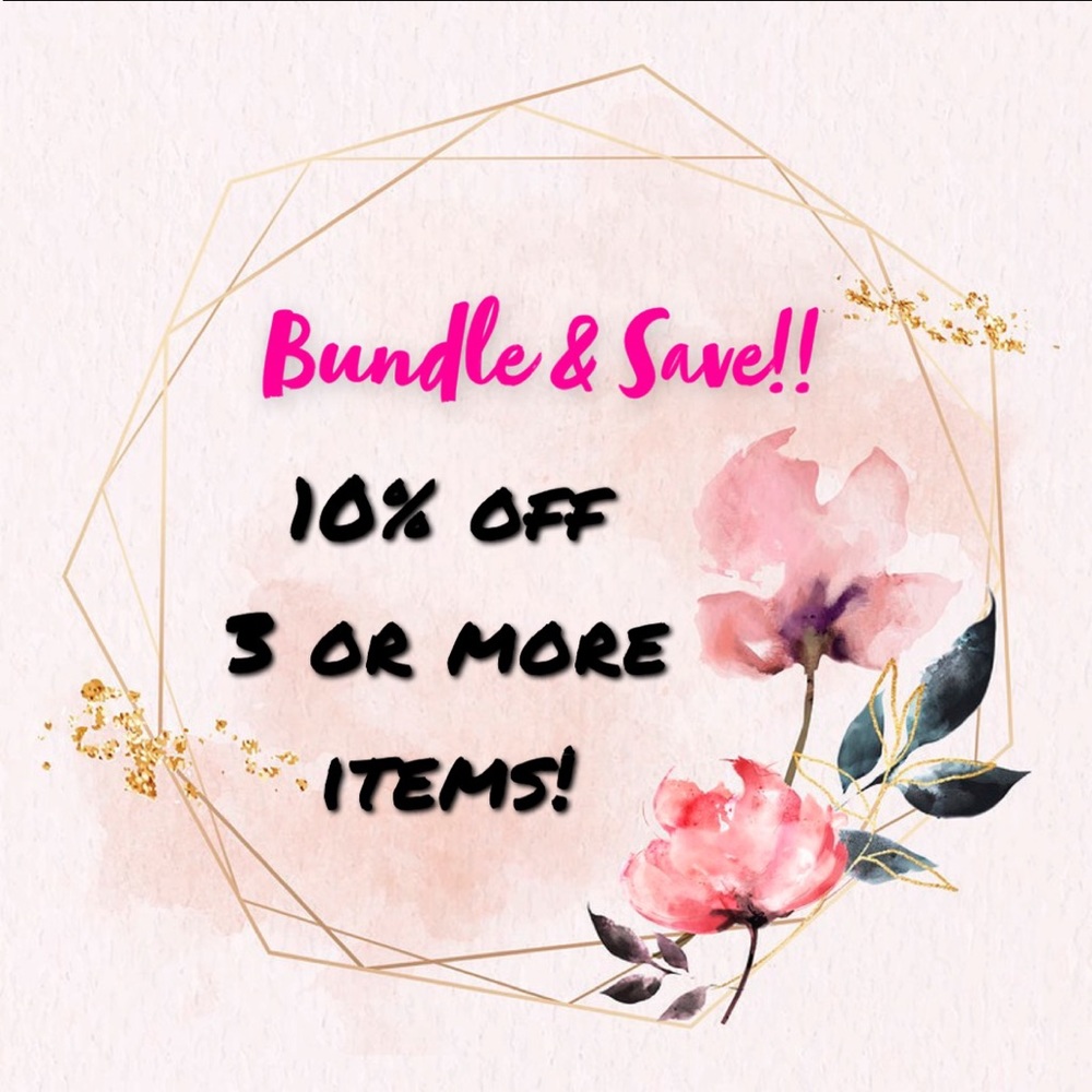 Only pay 1 shipping fee! 🛍💕